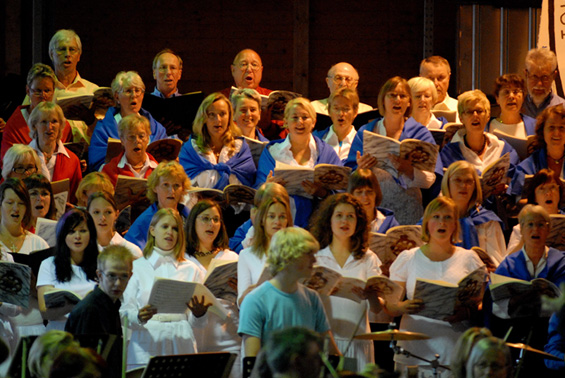 Die Singakademie Niedersachsen mit Chor und Orchester