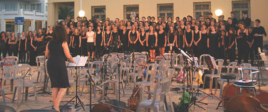 Jugendsinfoniorchester und Chor Eberhard-Ludwigs-Gymnasium