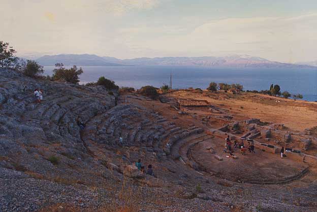 antike Theater von Egeira
