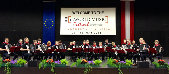 Preisgekröntes Berliner Akkordeon-Orchester